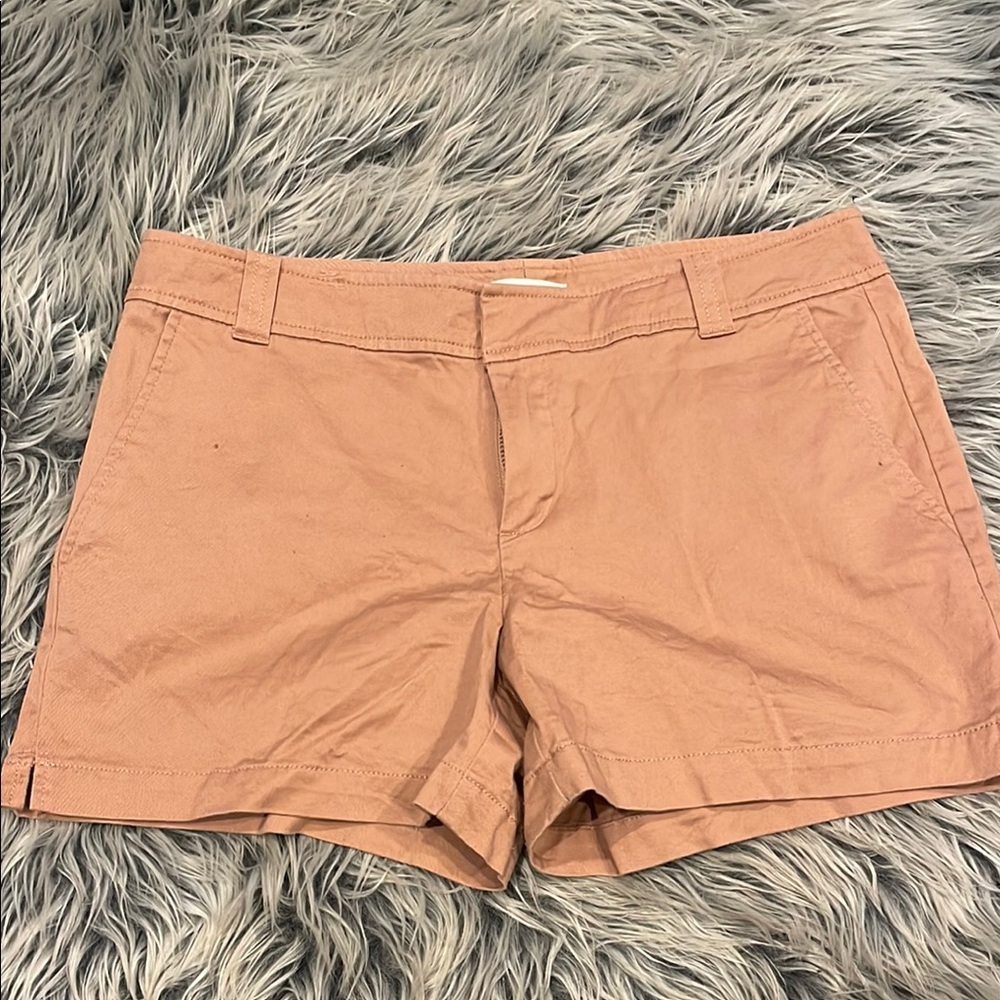 New York & Company Coral Bermuda Shorts Tailored Fit, size 6